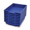 Gratnells Storage Tote Tray, Royal Blue, Polypropylene, 8 PK F0106P8 - alternate 1